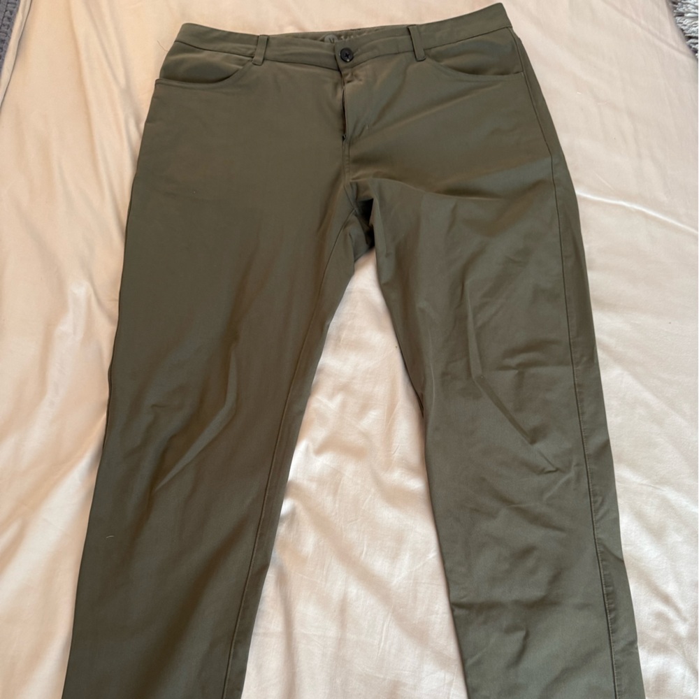 Vuori Olive Meta 5-pocket Pants
